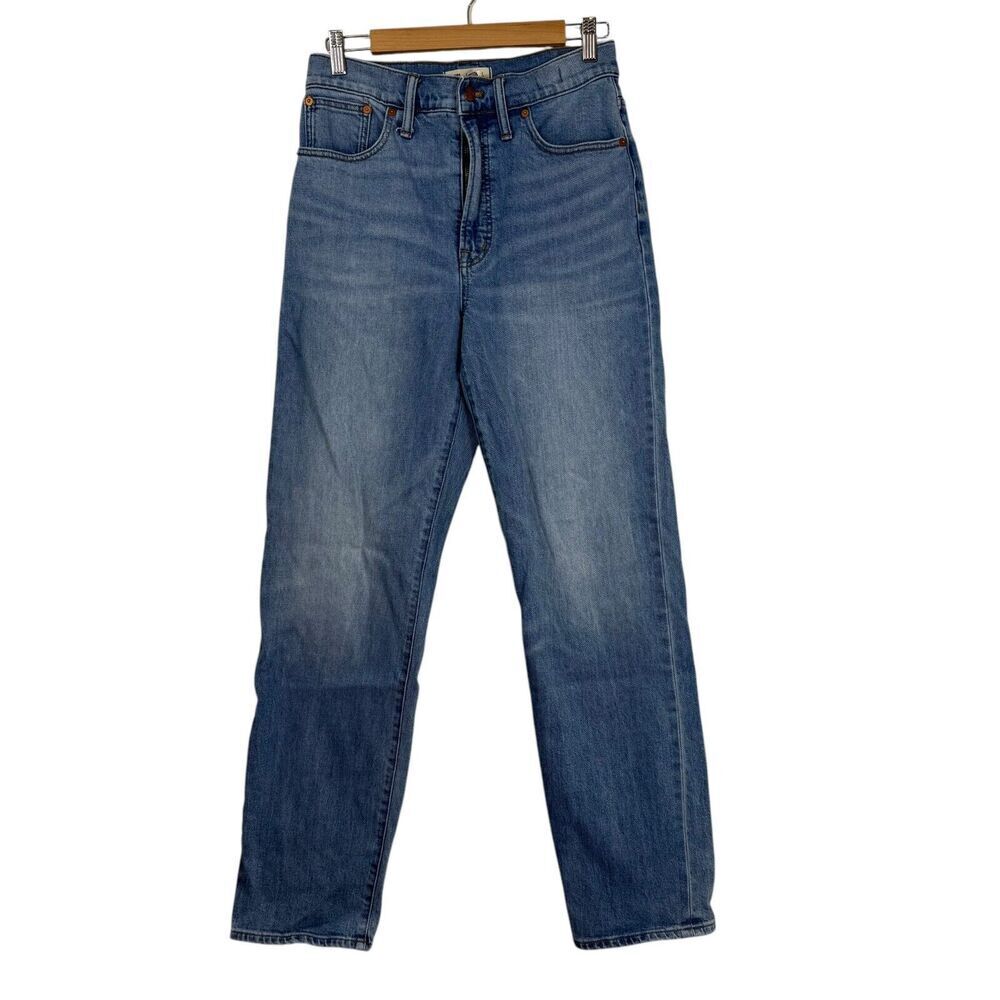 Madewell Pants Womens 28 Blue The Perfect Vintage Straight Jean High Rise 90s
